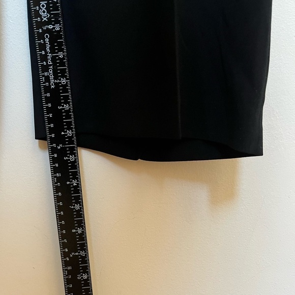 Karen Millen Black Wide Leg Side Zipper Pocket Work Pant Size 8 (M) - Picture 6 of 8